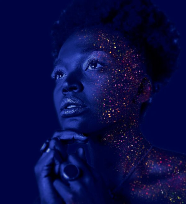 Fotografía artística iluminada