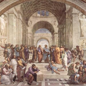 La Escuela de Atenas