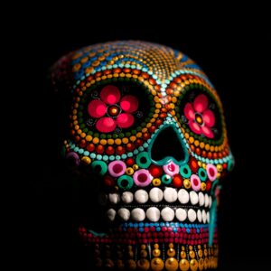 Calavera decorativa