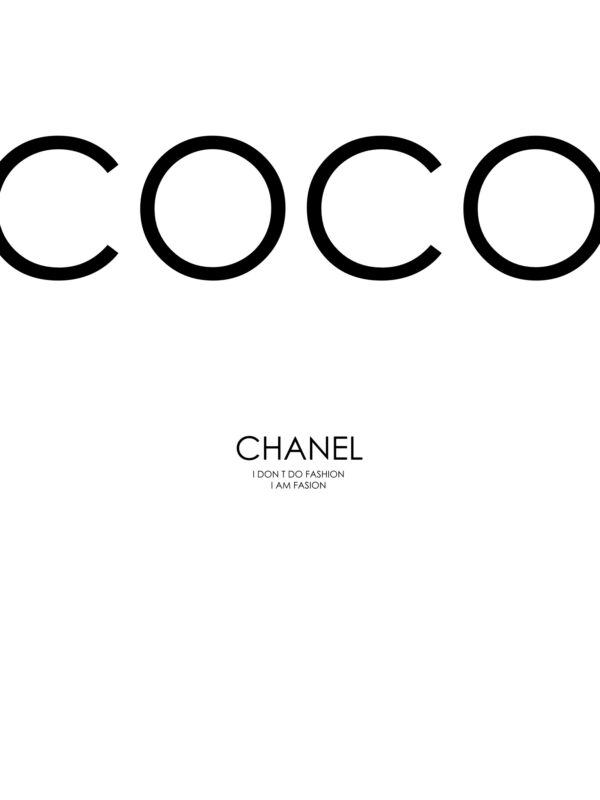 Cuadro de Chanel